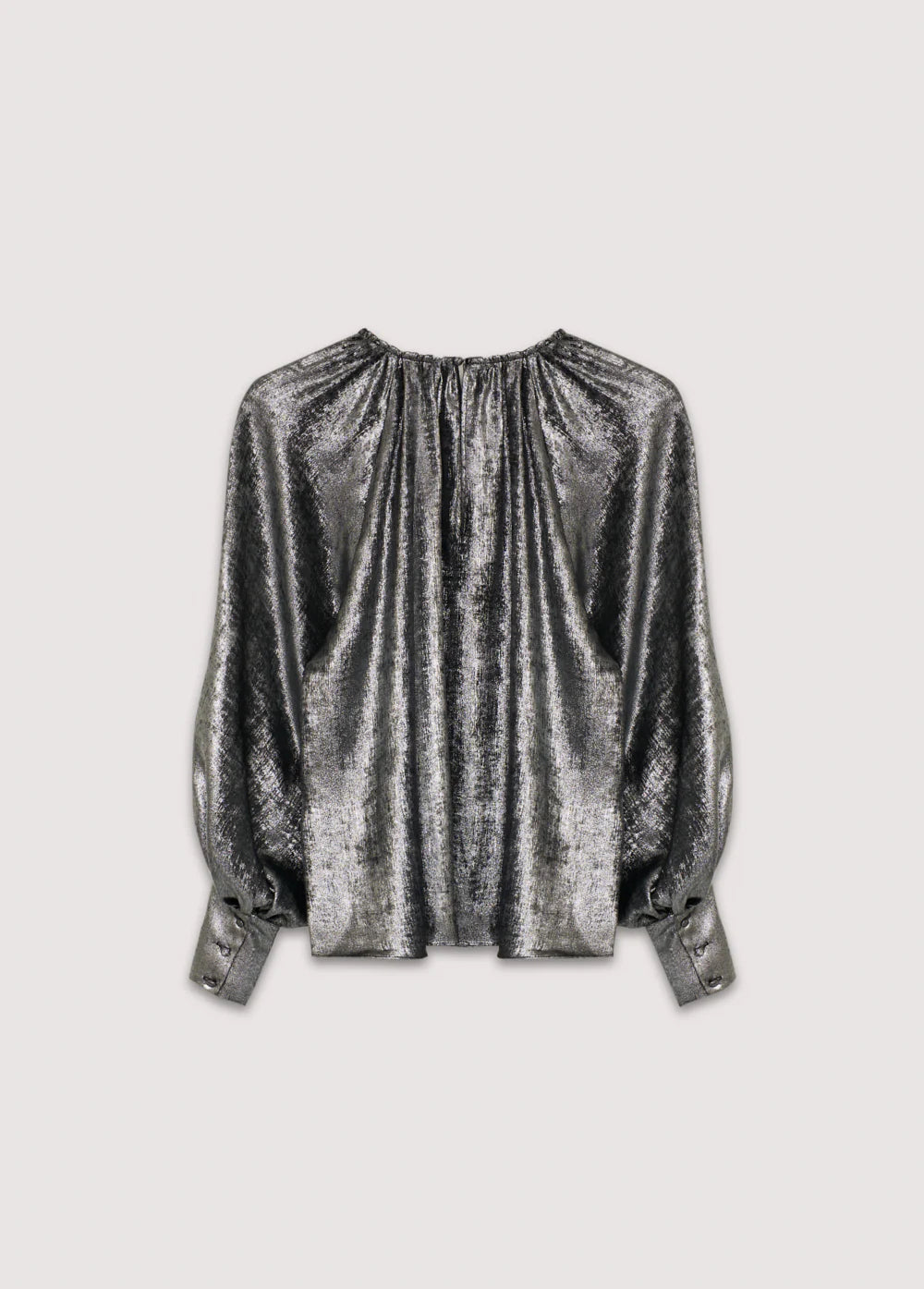 UXIA WOMAN BLOUSE - SILVER