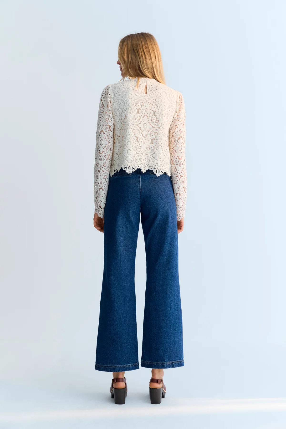 LARA WOMAN BLOUSE - MOONLIGHT WHITE