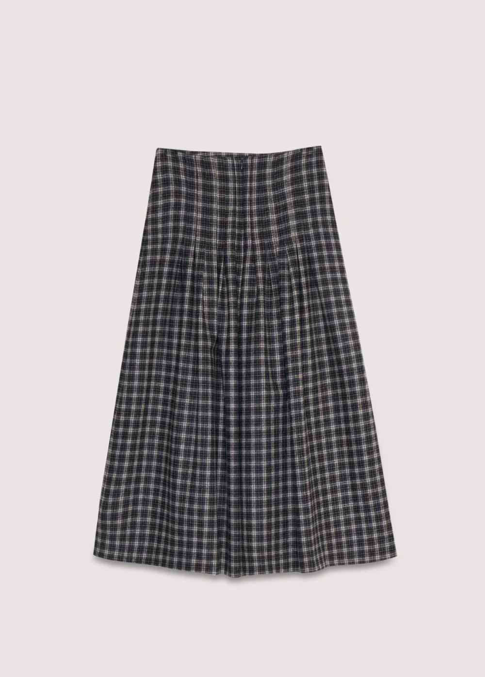 DIONE WOMEN SKIRT - GALACTIC GREY CHECK