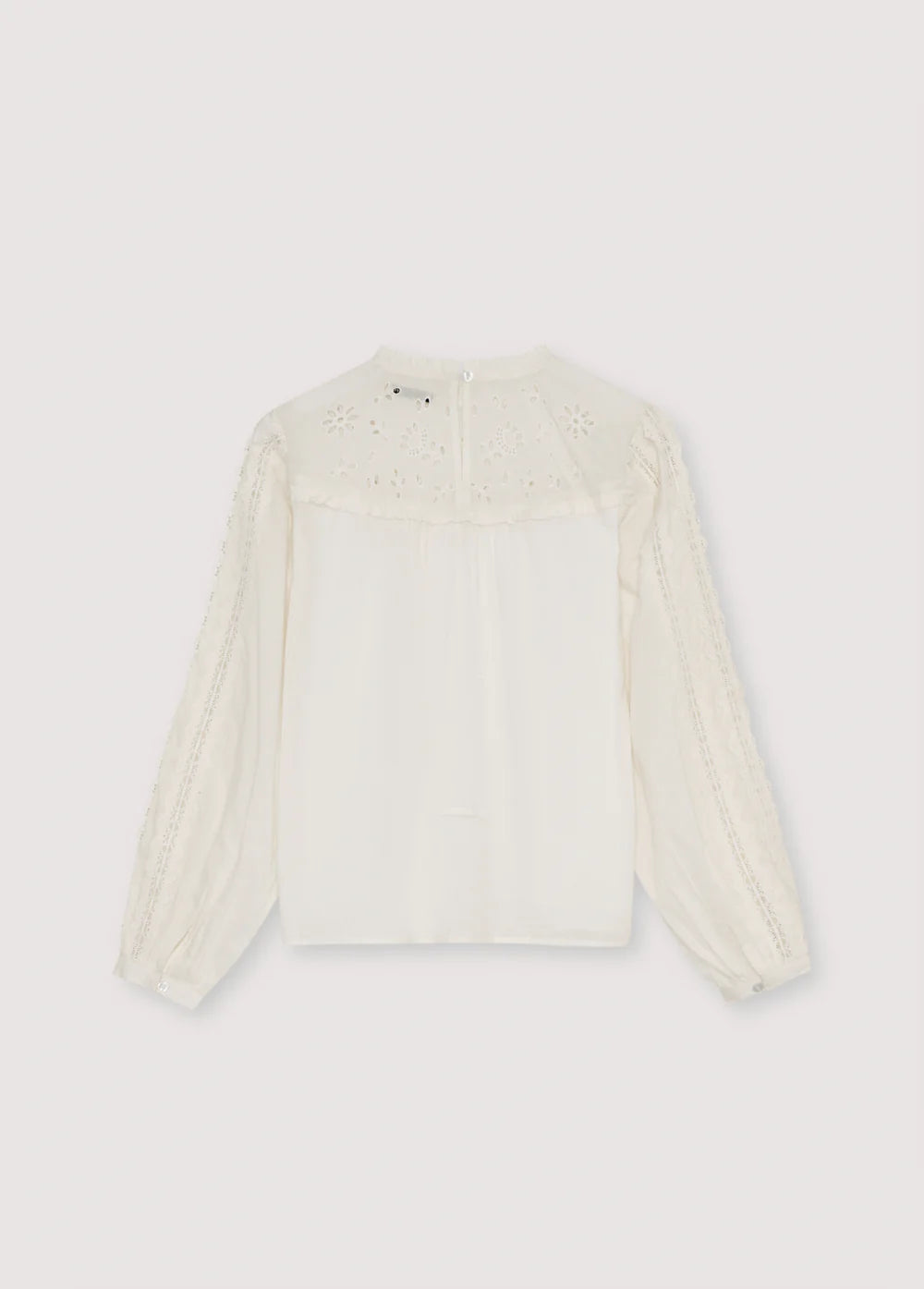 DAHLIA WOMAN BLOUSE - MOONLIGHT WHITE