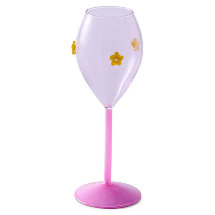 FLOWER POWER CHAMPAGNE GLASS SET 2