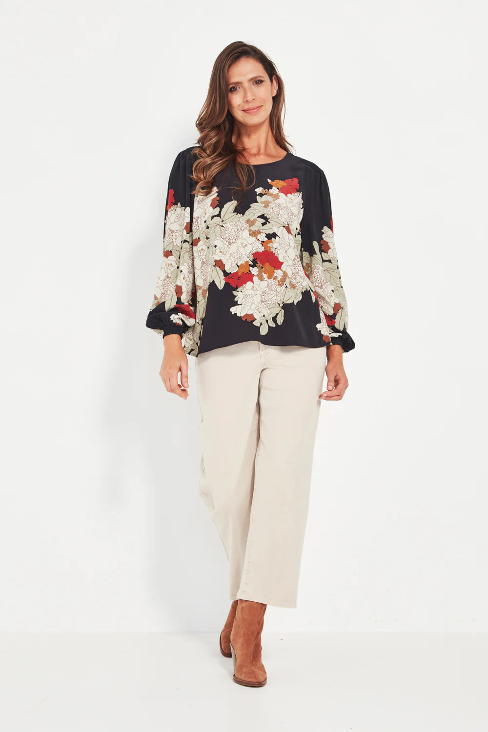 BOUQUET TOP - PRINT