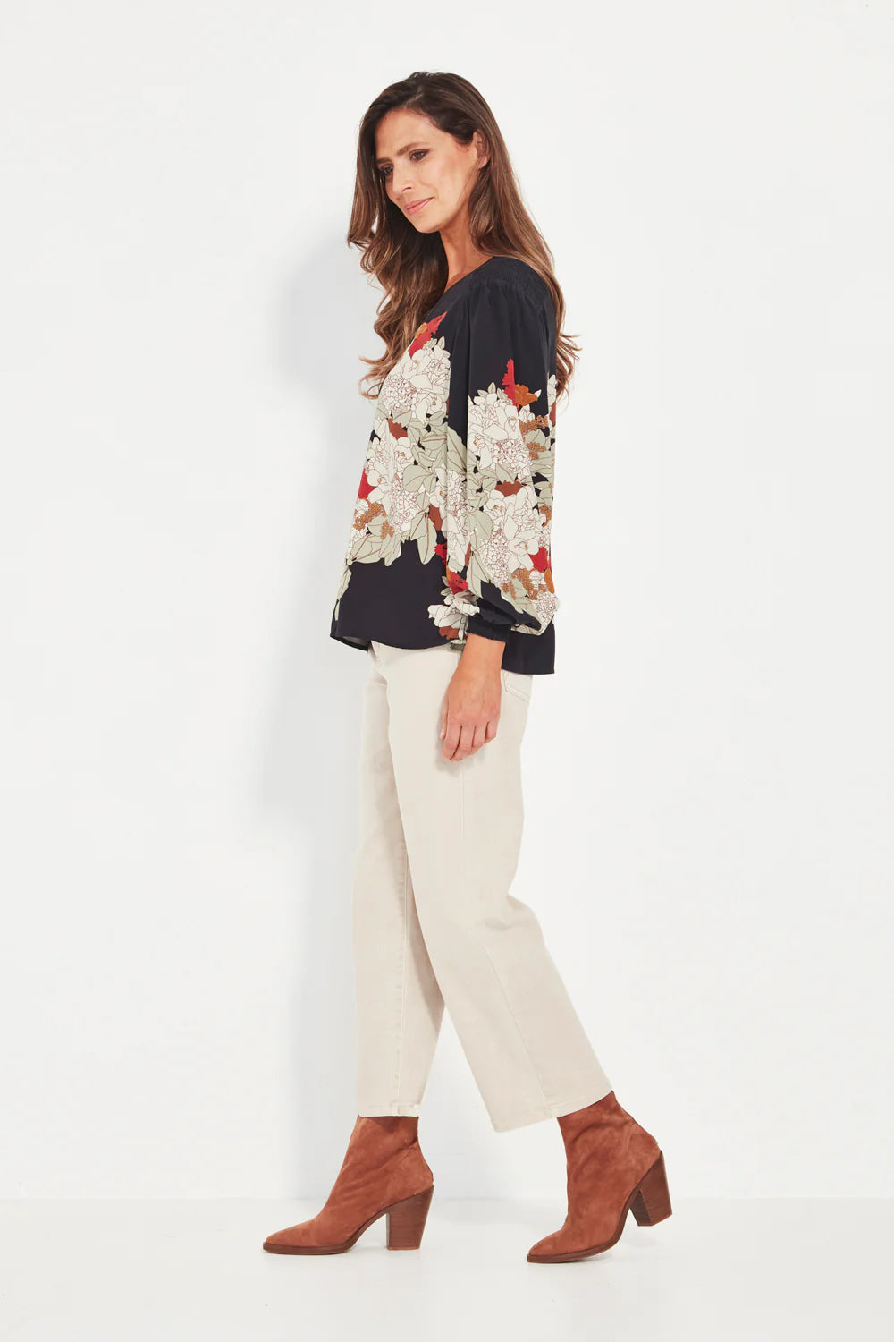 BOUQUET TOP - PRINT