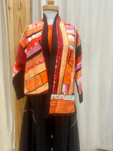 Load image into Gallery viewer, MONIKA FRIEDEL LONG ASYMMETRIC KIMONO PATCHWORK JACKET