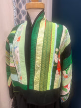 Load image into Gallery viewer, MONIKA FRIEDEL CROPPED KIMONO PATCHWORK JACKET