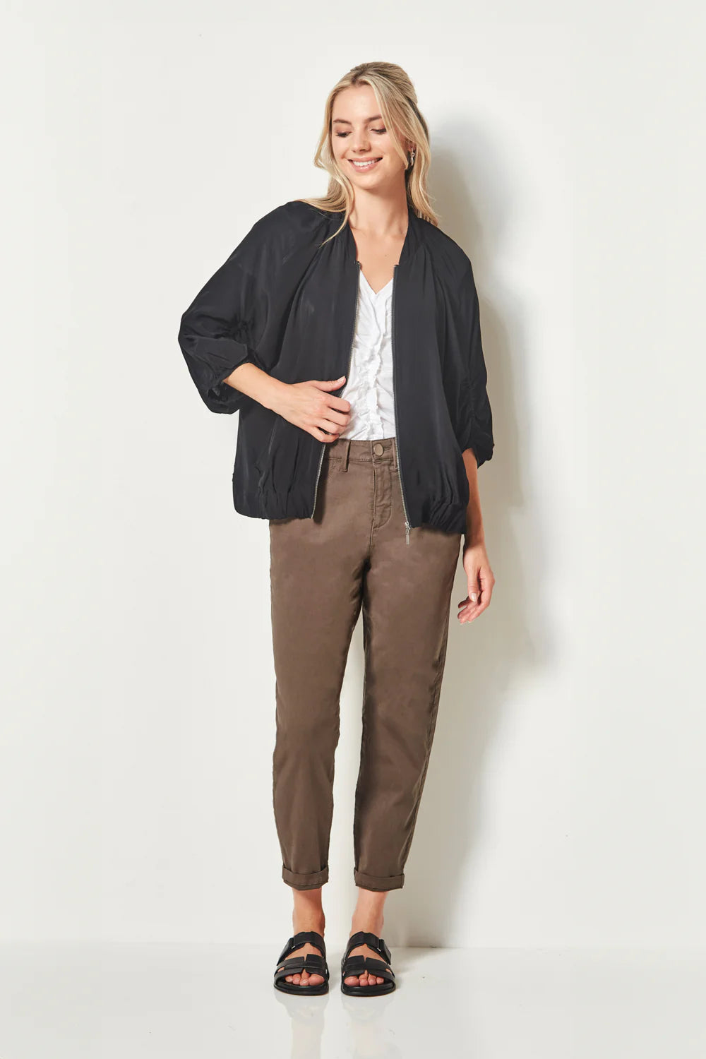 ADELAIDE PANT - KHAKI