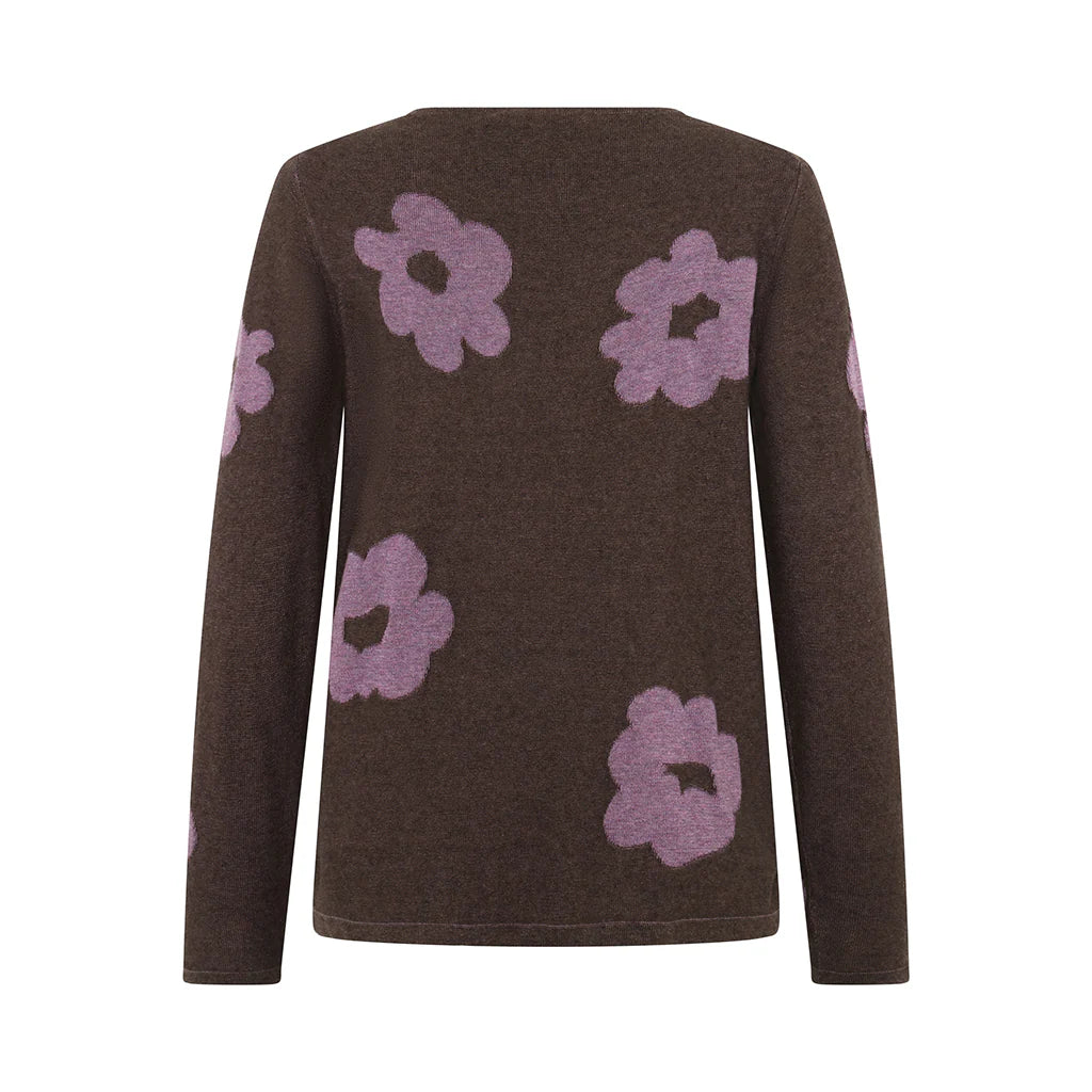 BLISS ECO BLOOM CREW - BROWN