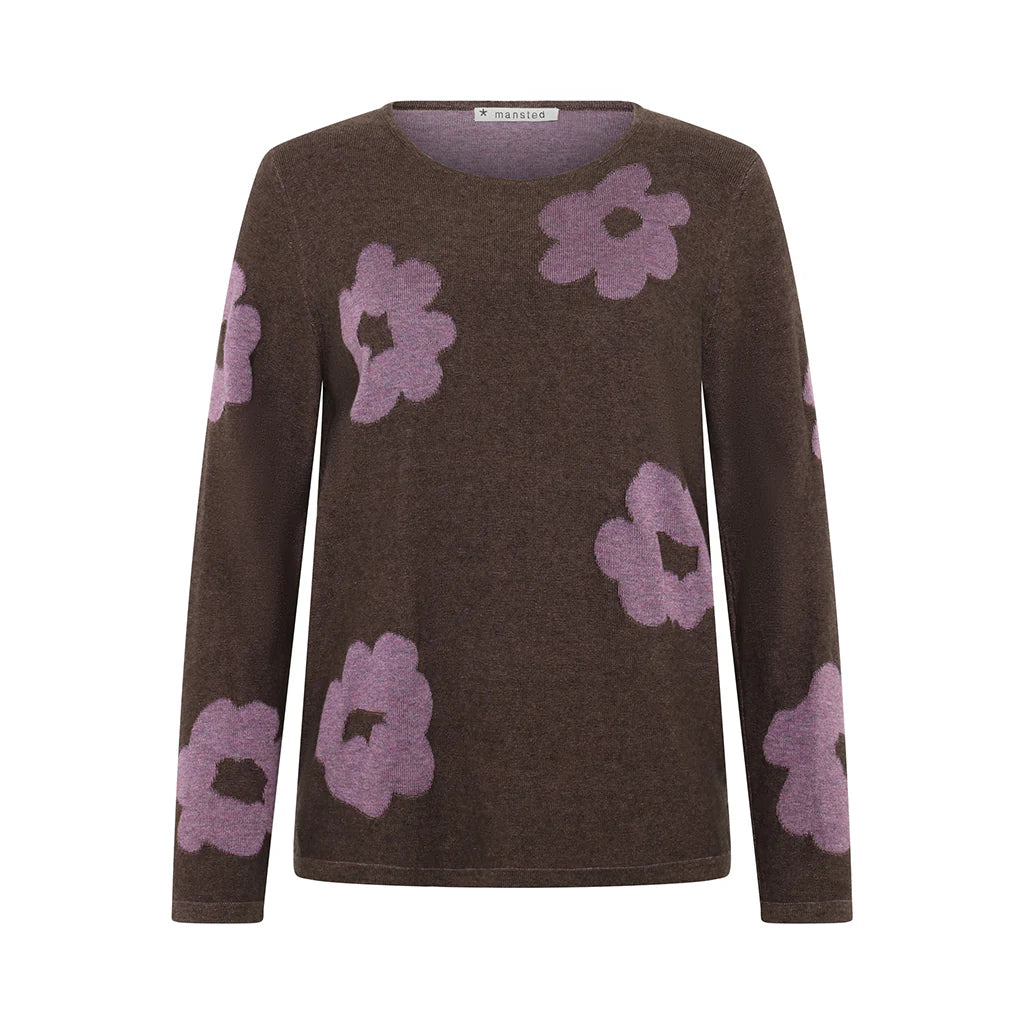 BLISS ECO BLOOM CREW - BROWN