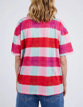 Load image into Gallery viewer, MONACO CHECK TEE - MULTICOLOUR CHECK