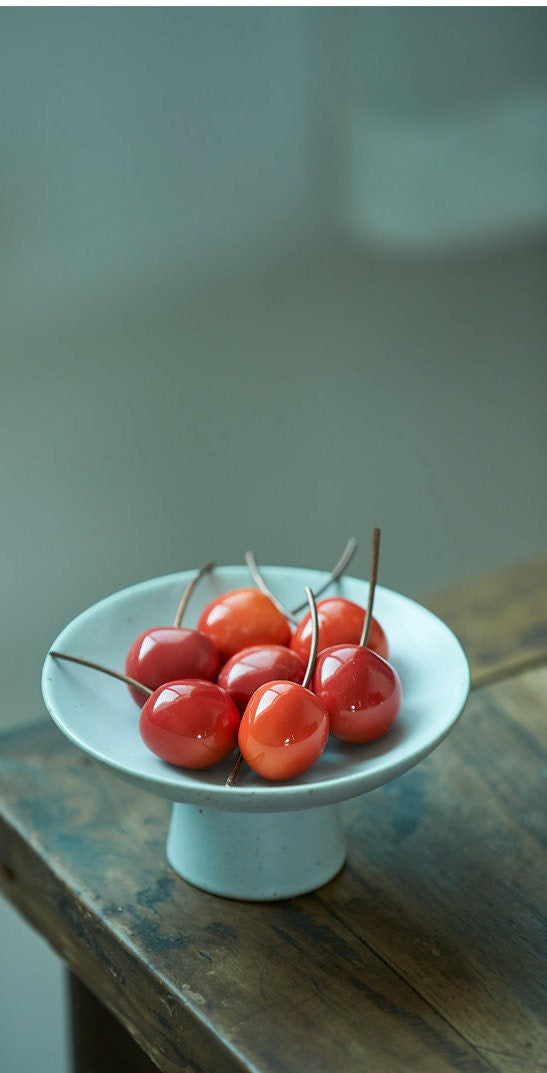 CERAMIC FRUIT ORNAMENTS