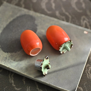 CERAMIC FRUIT ORNAMENTS