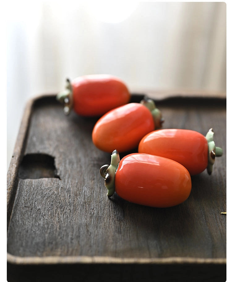 CERAMIC FRUIT ORNAMENTS