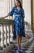 Load image into Gallery viewer, LINNEE WRAP MIDI DRESS