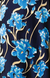 LINNEE WRAP MIDI DRESS