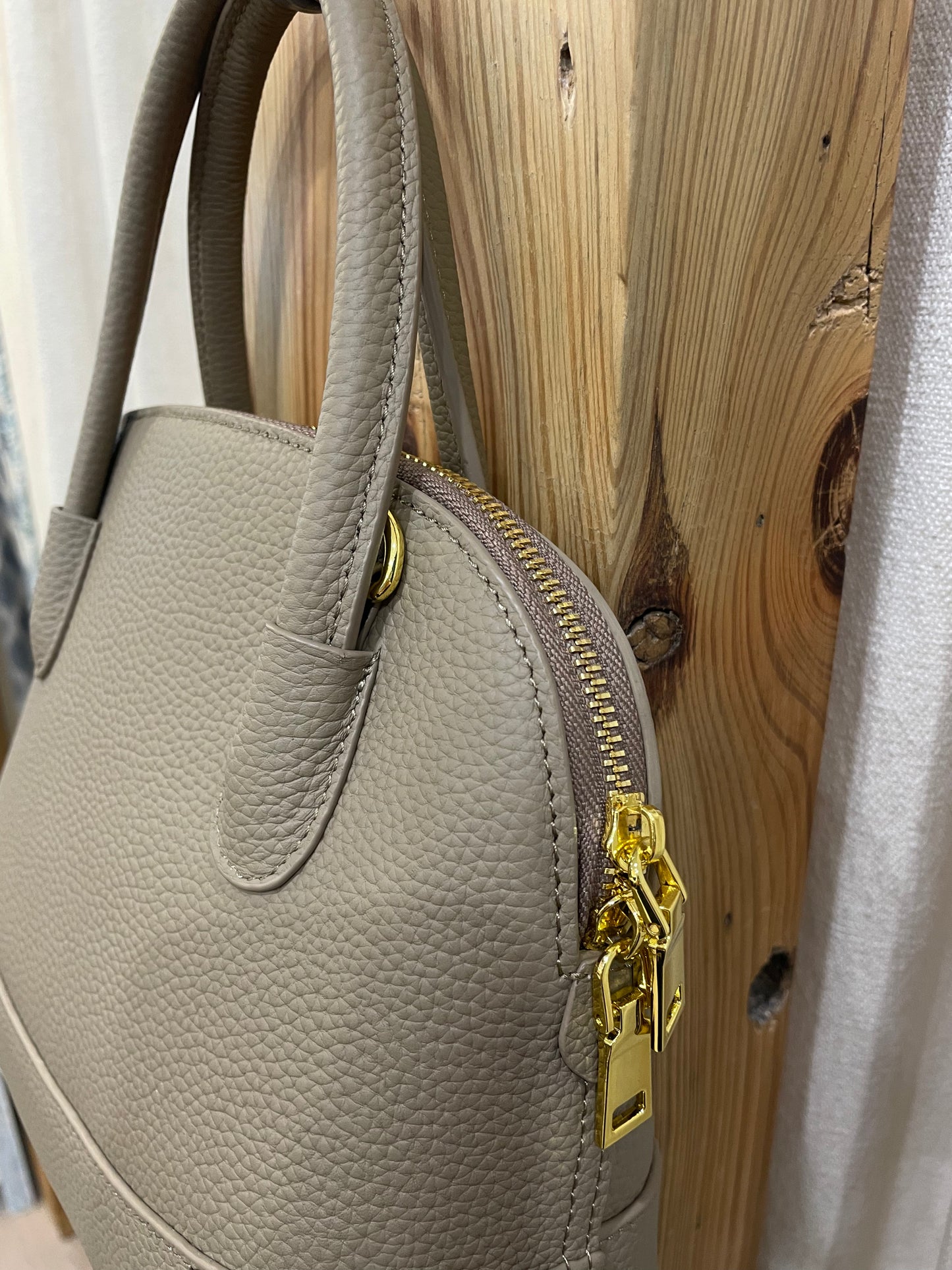 WALSH HANDBAG - MUSHROOM