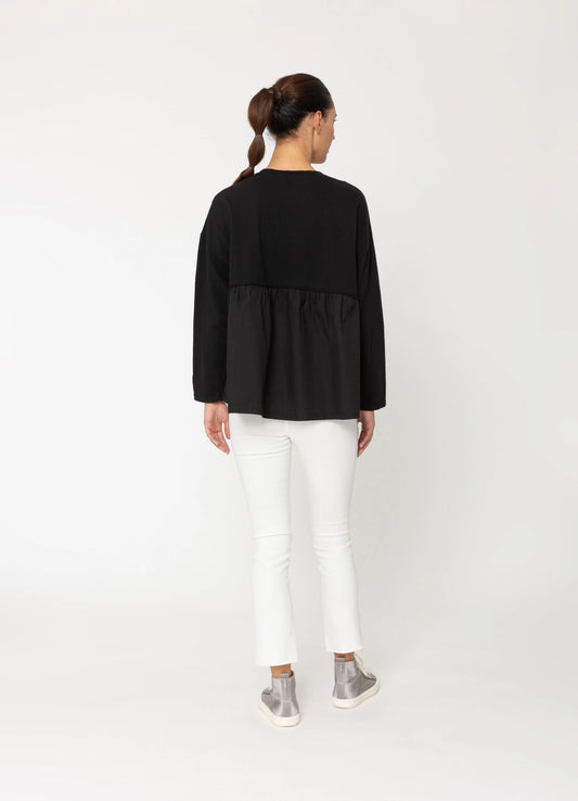 MELLEN TOP - BLACK