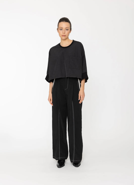 YVE TOP - BLACK
