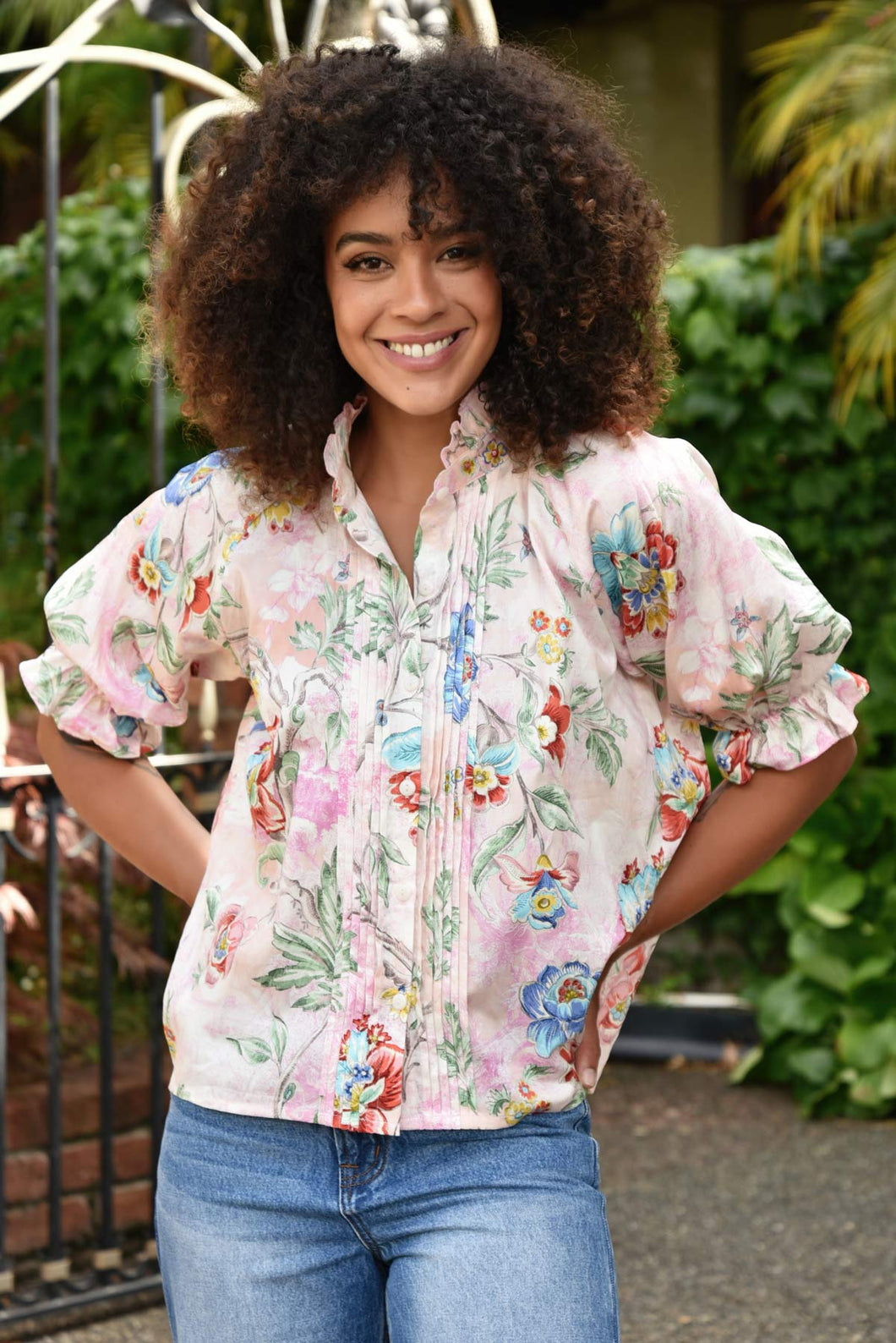 BE-YOU-TIFUL BLOUSE - PINK