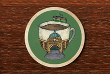 Load image into Gallery viewer, AUSSIE TEACUPS COASTER PACK 4