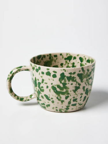 SPLATTER CHINO MUG GREEN - SET OF 2