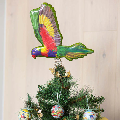 Tree Topper Enchanted Garden Lorikeet