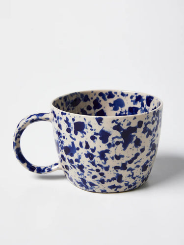 SPLATTER CHINO MUG BLUE - SET OF 2