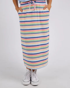 SORBET SKIRT MULTICOLOUR STRIPE