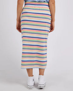 SORBET SKIRT MULTICOLOUR STRIPE