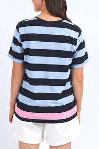 EDEN STRIPE TEE