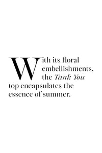 TANK YOU TOP - BLACK