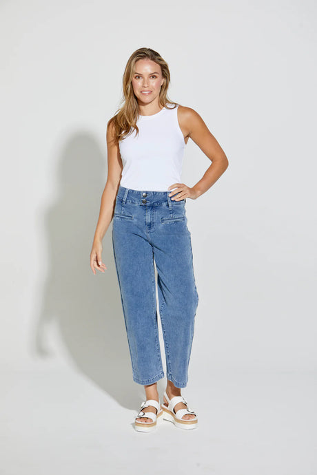 CHRISTOW WIDE LEG JEANS