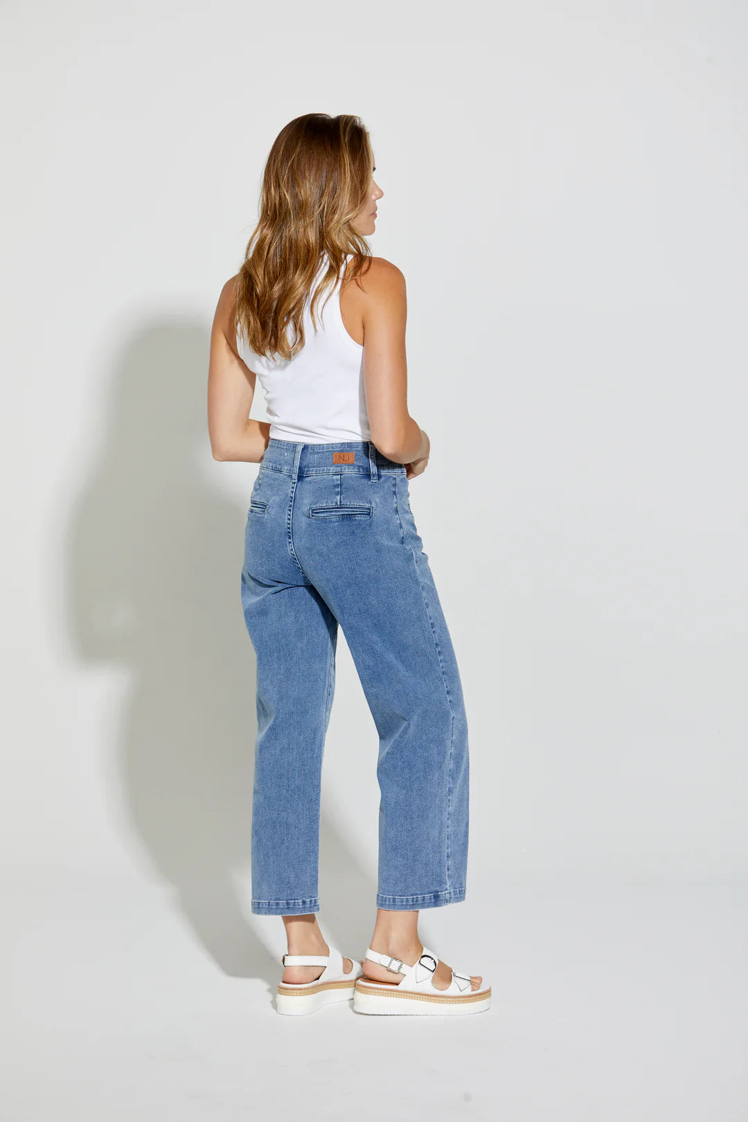 CHRISTOW WIDE LEG JEANS