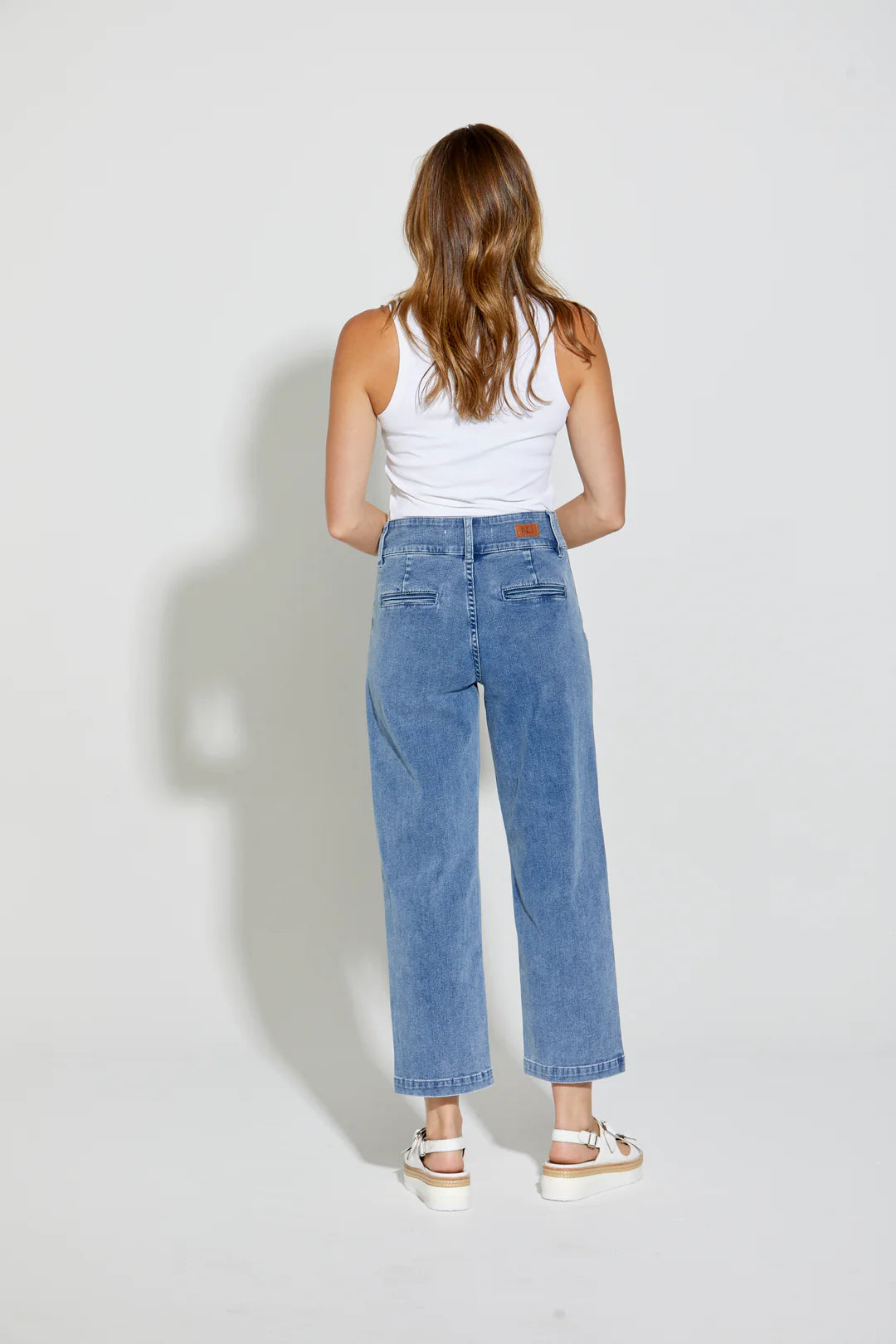 CHRISTOW WIDE LEG JEANS