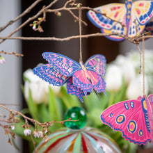 Load image into Gallery viewer, BUTTERFLIES PAPER ORNAMENT