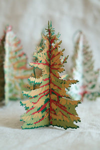 CHRISTMAS FIR FOREST ORNAMENTS