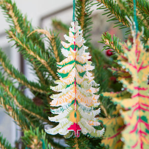 CHRISTMAS FIR FOREST ORNAMENTS