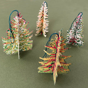 CHRISTMAS FIR FOREST ORNAMENTS