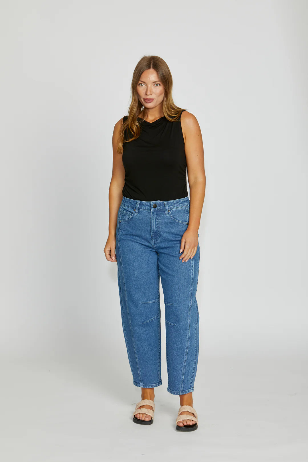 TRURO BARREL LEG JEANS
