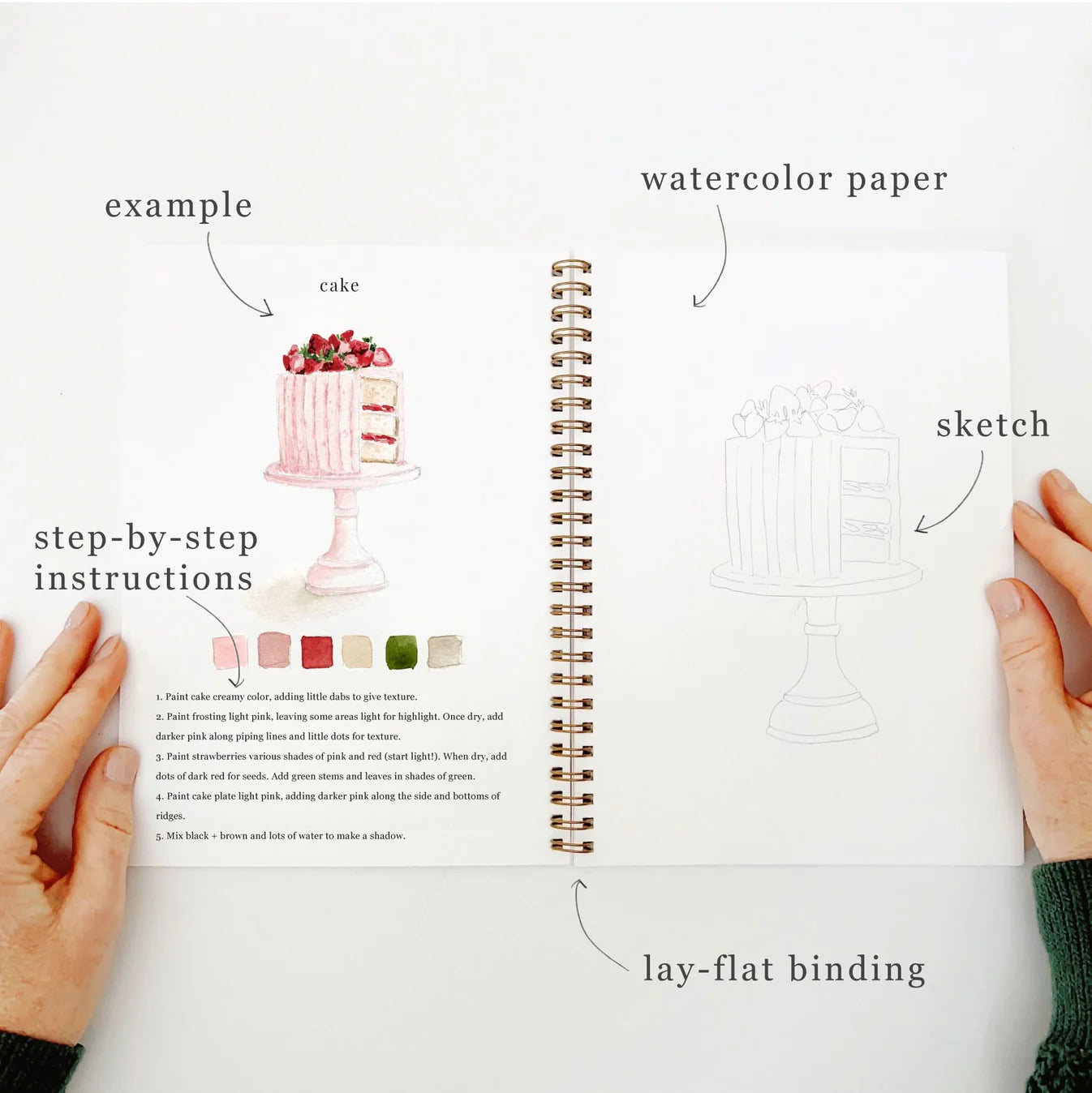 BAKING WATERCOLOUR WORKBOOK