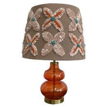 Load image into Gallery viewer, LAMPSHADE - TAPERED TAHITI EMBROIDERED