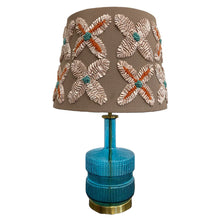 Load image into Gallery viewer, LAMPSHADE - TAPERED TAHITI EMBROIDERED