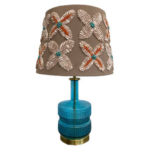 LAMPSHADE - TAPERED TAHITI EMBROIDERED