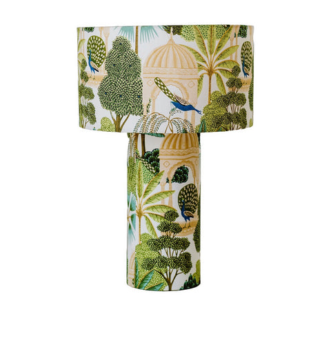 MOGHUL JUNGLE LAMP - GREEN MULTI