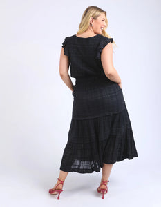 ISABELLA DRESS - BLACK