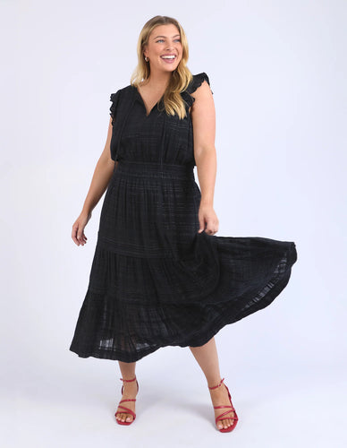 ISABELLA DRESS - BLACK