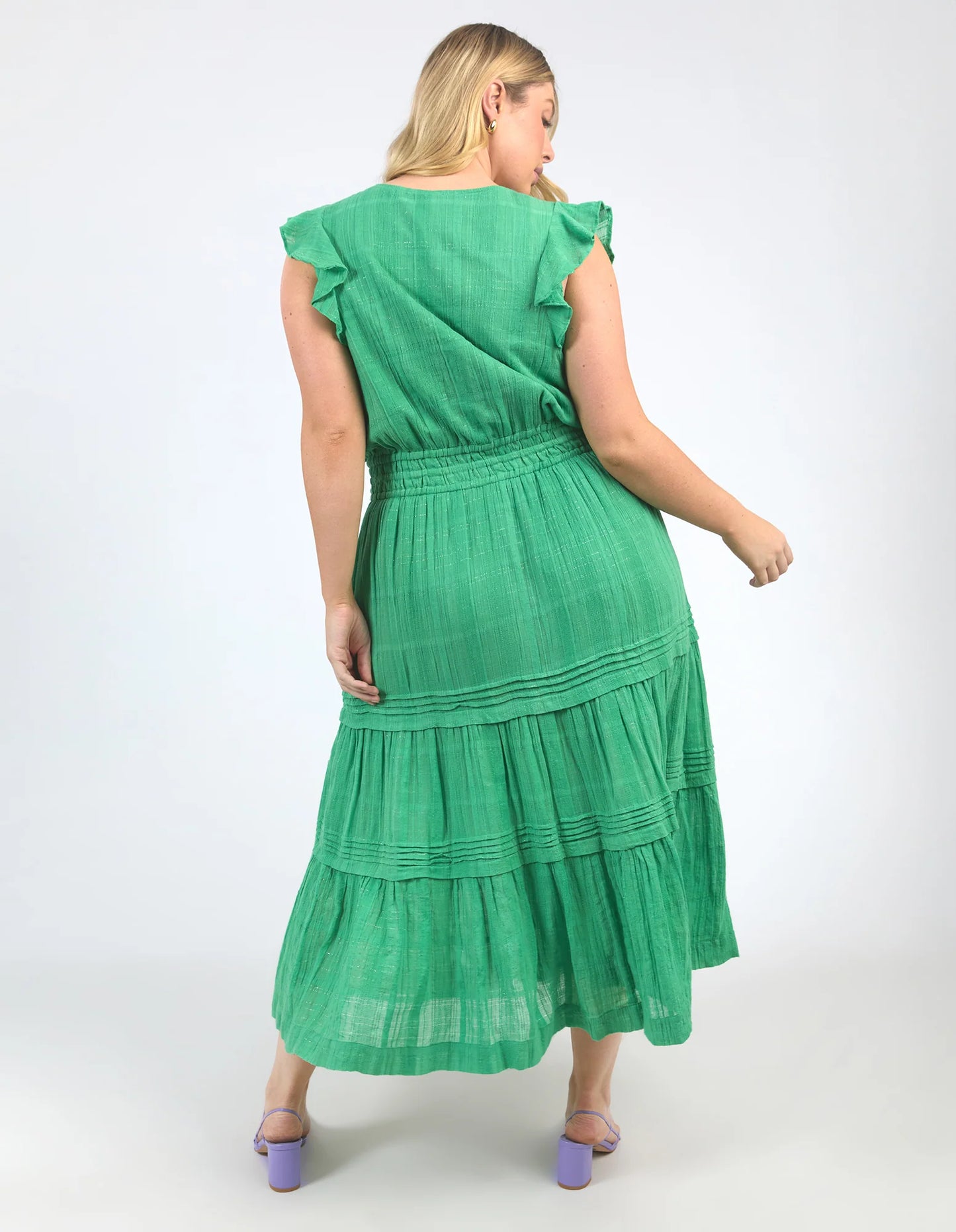 ISABELLA DRESS - GREENBRIAR