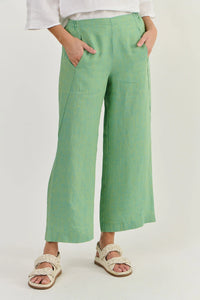 LINEN PANTS - CATERPILLER