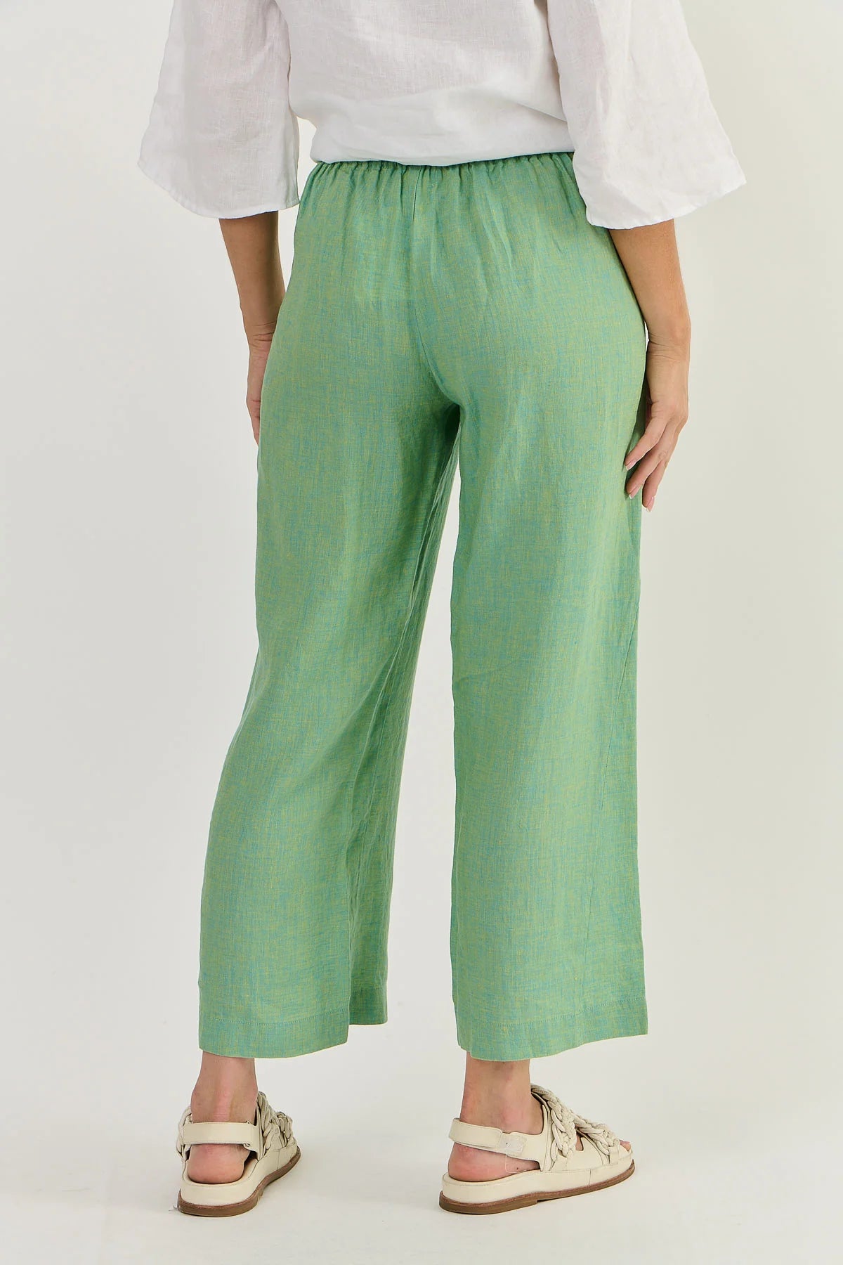 LINEN PANTS - CATERPILLER