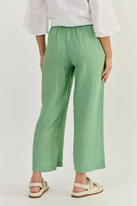 LINEN PANTS - CATERPILLER