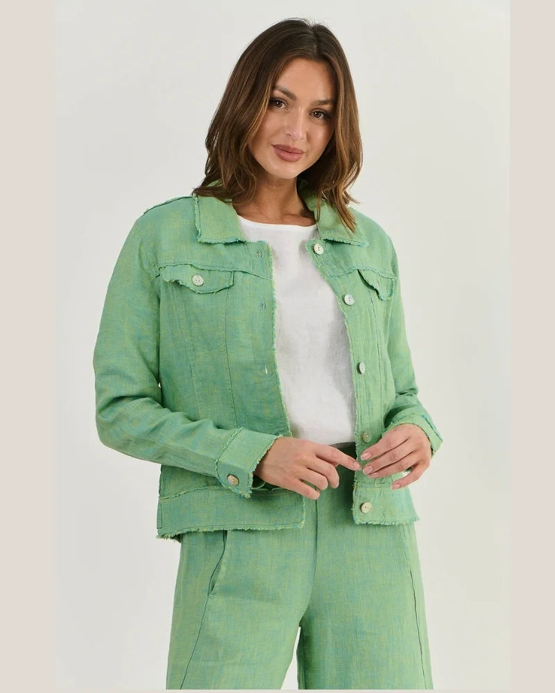 LINEN JACKET - CATERPILLER